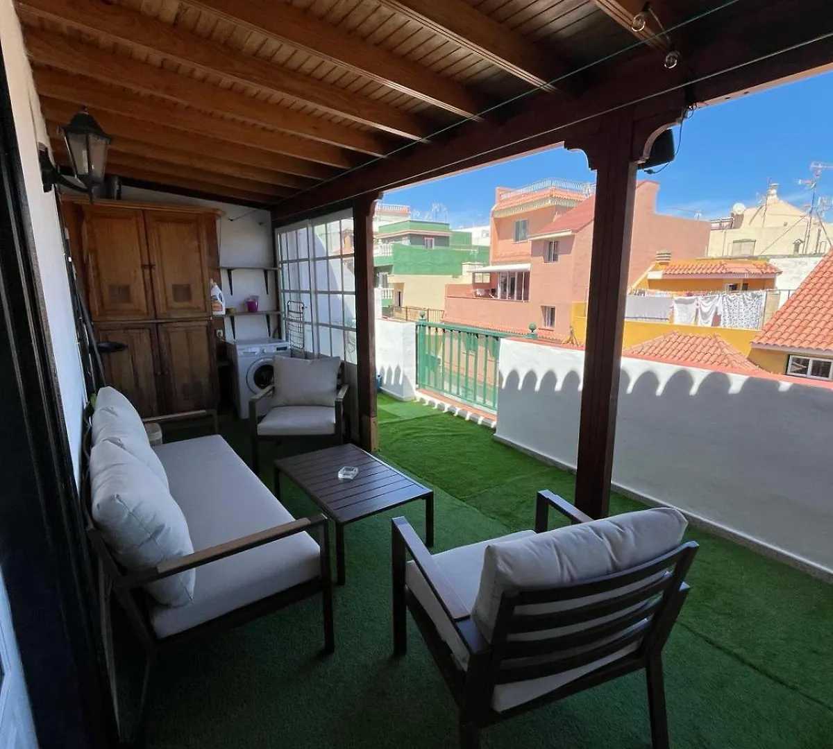 Apartment Retro Vintage Toscal Bus Stop 5P Los Realejos